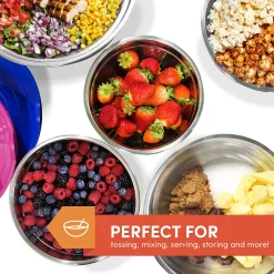 Elite Gourmet 12-pc. Mixing Bowl Set -Cooking Utensils Shop 2640789 ALT4