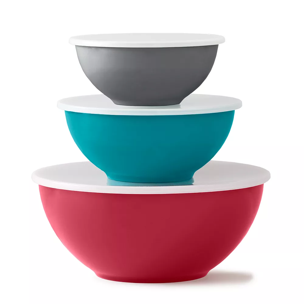 Food Network™ 6-pc. Mixing Bowl Set With Lids 1 Food Network™ 6-pc. Mixing Bowl Set With Lids