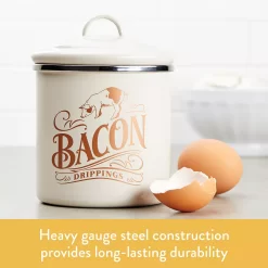 Ayesha Curry Enamel-on-Steel Bacon Grease Can -Cooking Utensils Shop 3520847 ALT4
