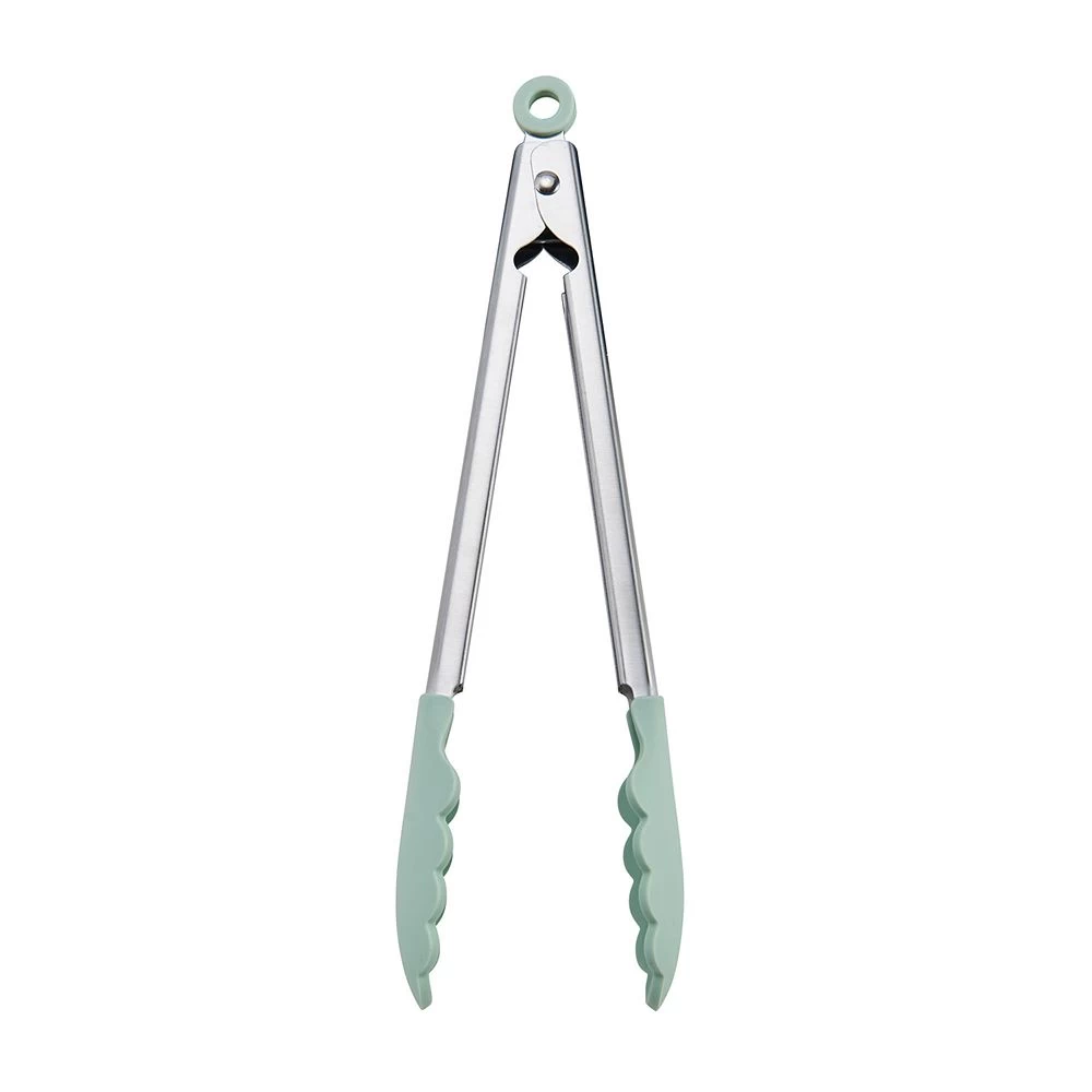 KitchenAid® Gourmet Silicone-Tipped Stainless Steel Tongs 4 KitchenAid® Gourmet Silicone-Tipped Stainless Steel Tongs - Image 4