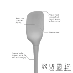 Tovolo Flex-Core All Silicone Spoonula -Cooking Utensils Shop 3776634 ALT2