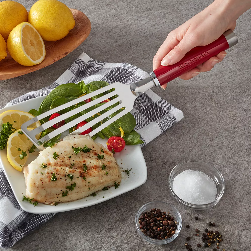 KitchenAid® Gourmet Stainless Steel Flex Turner 2 KitchenAid® Gourmet Stainless Steel Flex Turner - Image 2