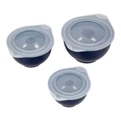 Wilton 6-pc. Navy Blue Covered Bowl Set