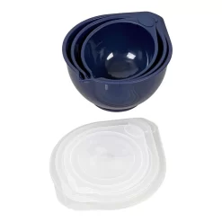 Wilton 6-pc. Navy Blue Covered Bowl Set 8 Wilton 6-pc. Navy Blue Covered Bowl Set -Cooking Utensils Shop 4246872 ALT3