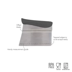 Tovolo Bench Scraper With Measurement Guide -Cooking Utensils Shop 4482692 ALT3