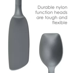 Rachael Ray® Tools & Gadgets Lazy Crush & Chop, Flexi Turner & Scraping Spoon Set -Cooking Utensils Shop 4588167 ALT5
