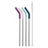 Ello 4-pc. Stainless Steel Straw Set