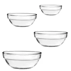 Anchor Hocking 4-pc. Food Prep Glass Mixing Bowl Set