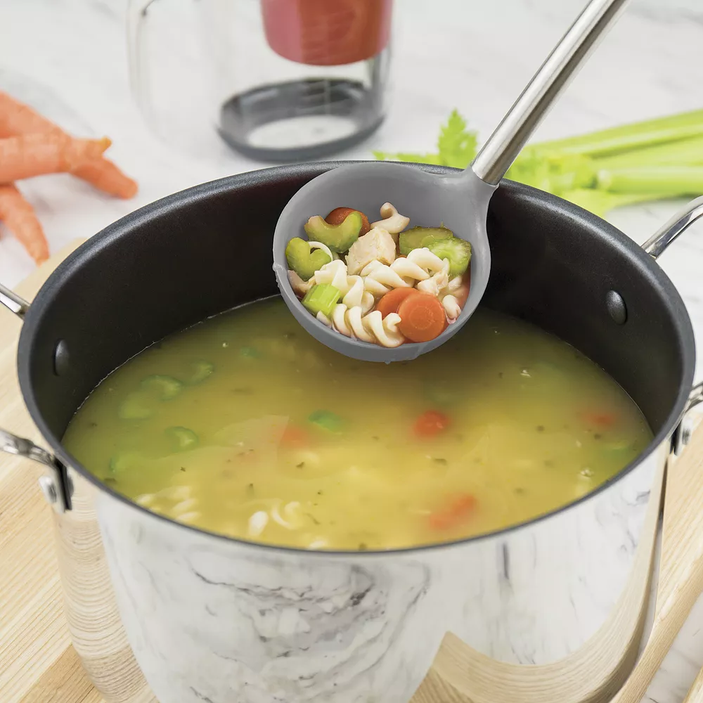 Tovolo Silicone Ladle With Stainless Steel Handle 2 Tovolo Silicone Ladle With Stainless Steel Handle - Image 2