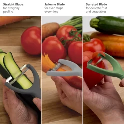 Tovolo 3-pc. Magnetic Tri-Peeler Set -Cooking Utensils Shop 4971036 ALT5