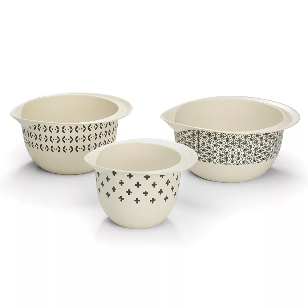 Cuisinart® 3-Piece Bamboo Fiber Mixing Bowl Set