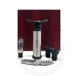 Vinotemp EP-WINESET01 Epicureanist Wine Essentials Gift Set- 4 Piece