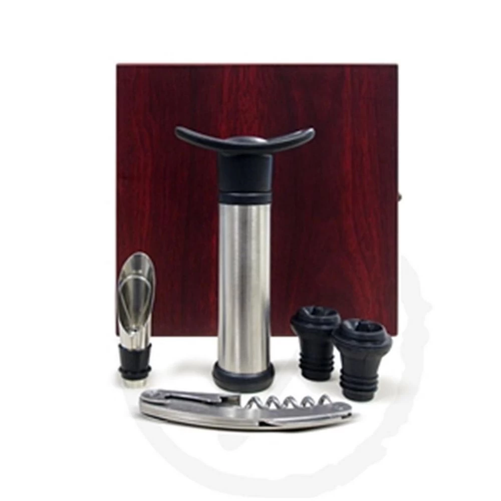 Vinotemp EP-WINESET01 Epicureanist Wine Essentials Gift Set- 4 Piece 1 Vinotemp EP-WINESET01 Epicureanist Wine Essentials Gift Set- 4 Piece