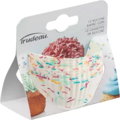 Trudeau Confetti Silicone Muffin Cup 12-pk. -Cooking Utensils Shop 5592078 ALT4