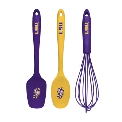 LSU Tigers 3-pc. Silicone Kitchen Utensil Set