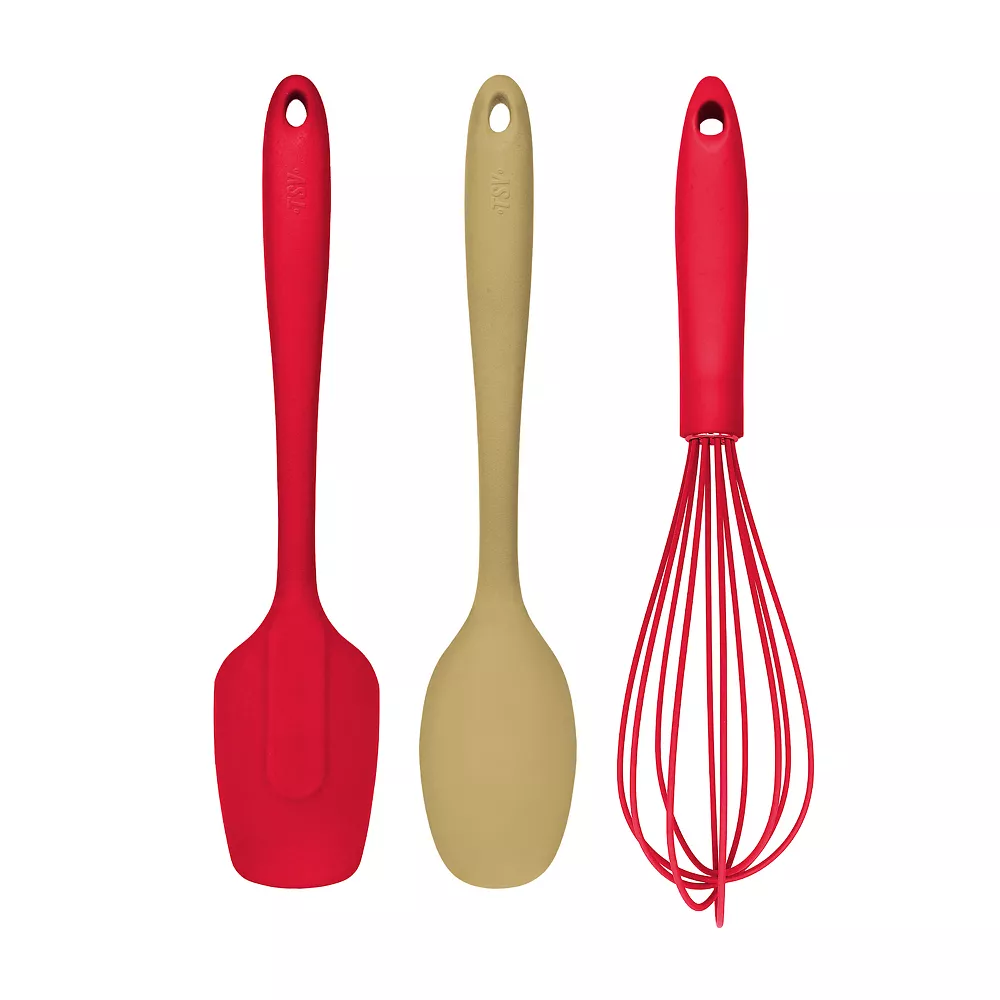 San Francisco 49ers 3-pc. Silicone Kitchen Utensil Set 2 San Francisco 49ers 3-pc. Silicone Kitchen Utensil Set - Image 2