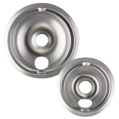 Range Kleen 2-pc. Stovetop Chrome Drip Bowl Set -Cooking Utensils Shop 5856121 ALT4