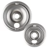 Range Kleen 2-pc. Stovetop Chrome Drip Bowl Set
