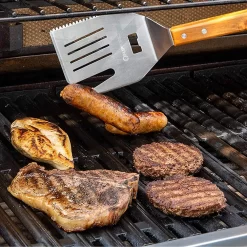 FlipFork Boss 5 In 1 Stainless Steel Kitchen Grill Spatula BBQ Tool, Original -Cooking Utensils Shop 5907944 ALT3