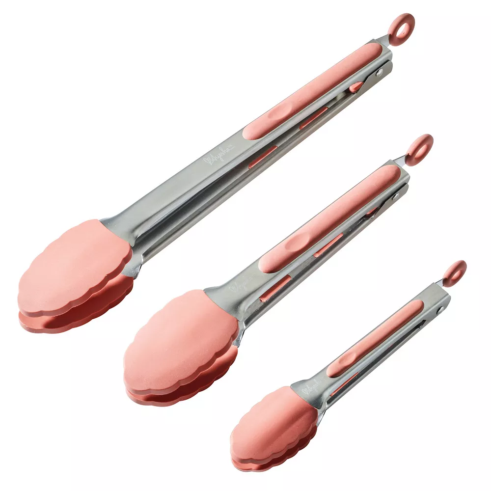 Ayesha Curry Tools & Gadgets 3-pc. Locking Tongs Kitchen Utensil Set 1 Ayesha Curry Tools & Gadgets 3-pc. Locking Tongs Kitchen Utensil Set