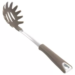 Martha Stewart Nylon Pasta Spoon In Warm Grey