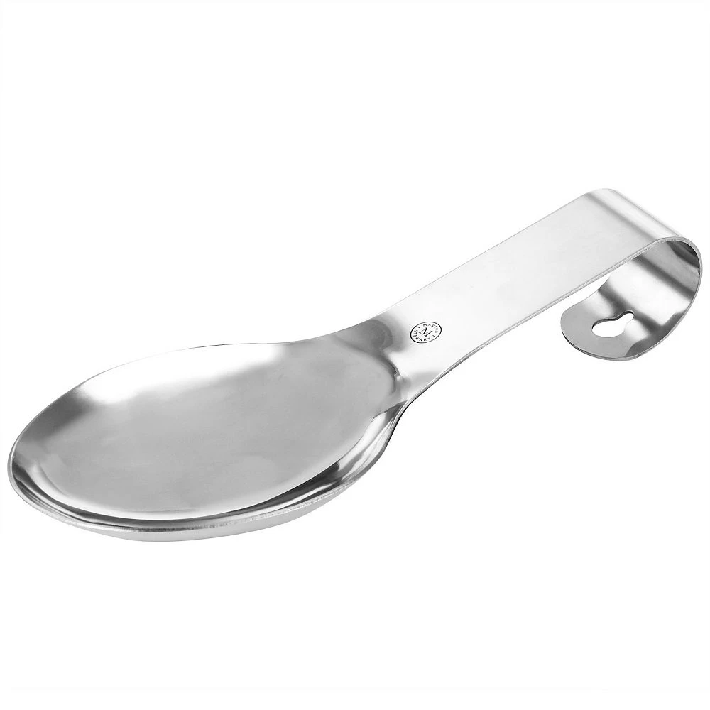 Martha Stewart Stainless Steel 9.7 Inch Spoon And Utensil Rest 1 Martha Stewart Stainless Steel 9.7 Inch Spoon And Utensil Rest