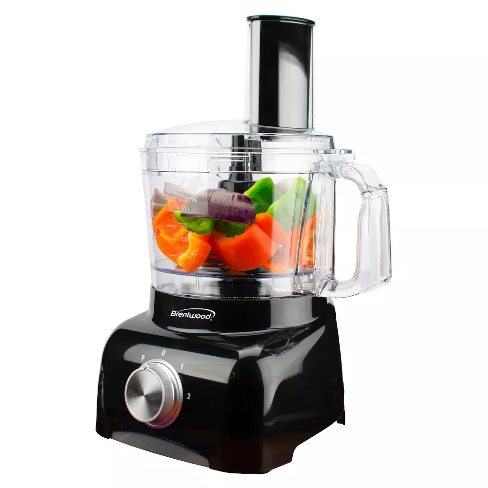 Brentwood 5 Cup Food Processor In Black 1 Brentwood 5 Cup Food Processor In Black