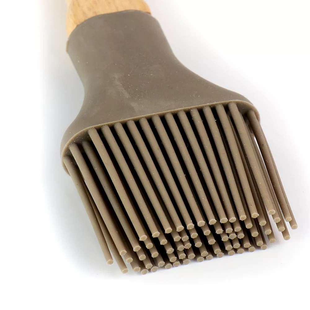 Martha Stewart Silicone Basting Brush In Warm Gray 2 Martha Stewart Silicone Basting Brush In Warm Gray - Image 2
