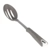 Martha Stewart Nylon Slotted Spoon In Taupe