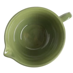 Laurie Gates Tierra 2 Quart Hand Painted Stoneware Batter Bowl In Green -Cooking Utensils Shop 5983509 ALT3