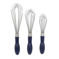 Chef Pomodoro Kitchen Whisk 3-piece Set, Stainless Steel Wire