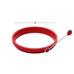 Chef Buddy 4-pc. Silicone Egg Ring Set -Cooking Utensils Shop 6081444 ALT4