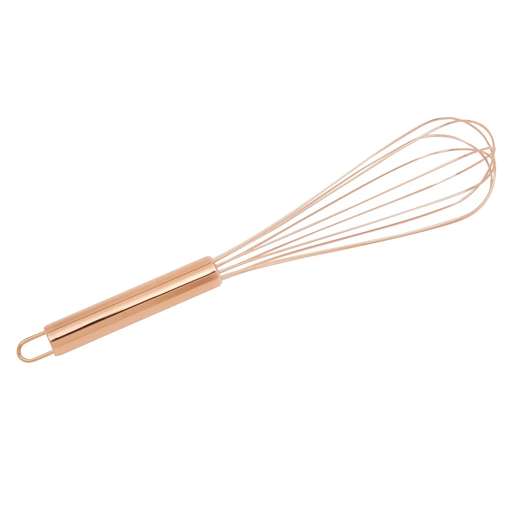Copper Balloon Whisk , Handheld Stainless Steel Coated Wire For Egg Whisking, Blending, Beating, Stirring (12 Inches) 4 Copper Balloon Whisk , Handheld Stainless Steel Coated Wire For Egg Whisking, Blending, Beating, Stirring (12 Inches) - Image 4