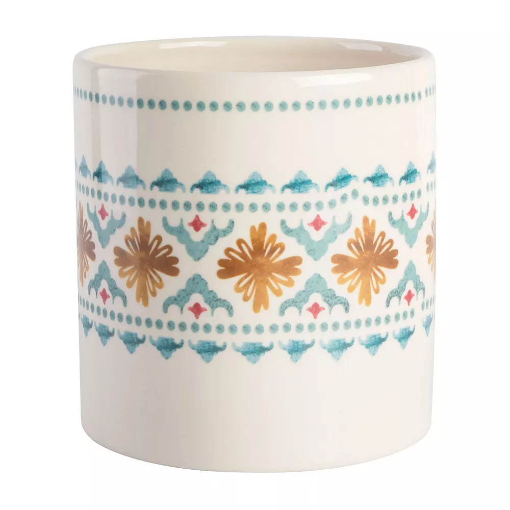 Spice By Tia Mowry Savory Saffron 12 Piece Wood And Nylon Kitchen Tool Set With Ceramic Crock 2 Spice By Tia Mowry Savory Saffron 12 Piece Wood And Nylon Kitchen Tool Set With Ceramic Crock - Image 2