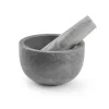 GAURI KOHLI Jules Marble Mortar Pestle - Gray