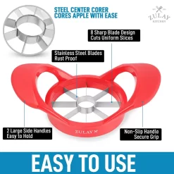 Apple Corer And Slicer With 8 Sharp Blades -Cooking Utensils Shop 6132795 ALT3