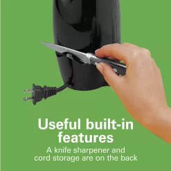 Hamilton Beach® Classic Chrome Electric Can Opener -Cooking Utensils Shop 87233 ALT5